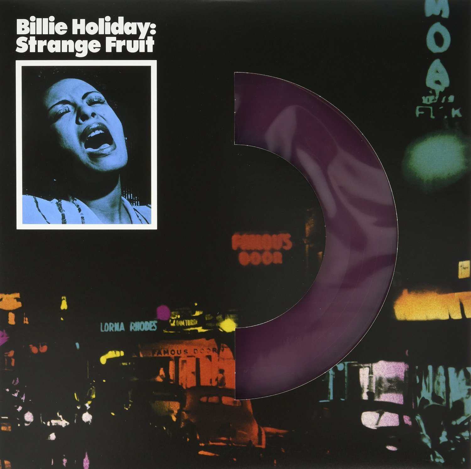 Billie Holiday Strange Fruit 180gm PURPLE vinyl LP For Sale Online and