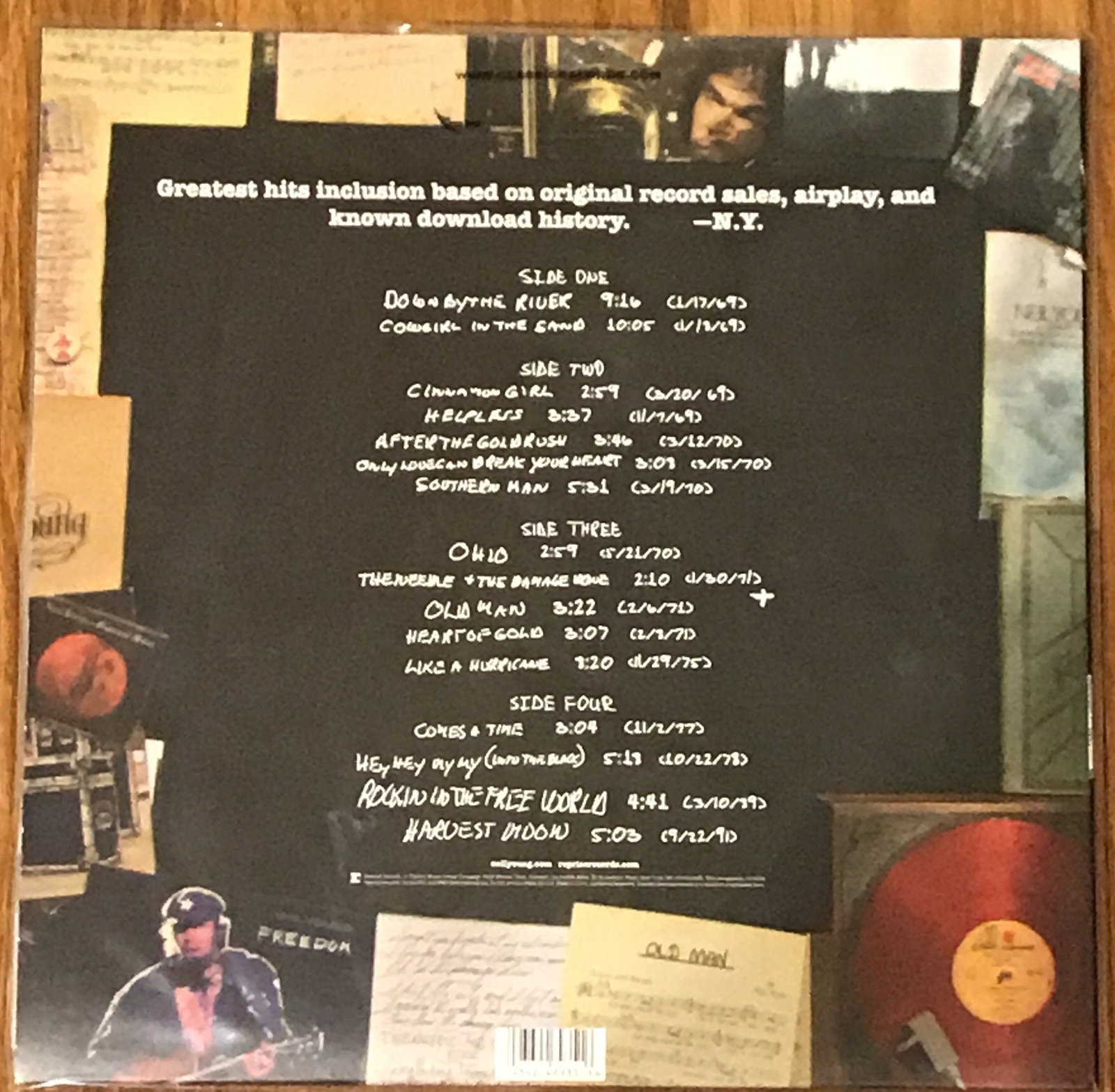 Neil Young Greatest Hits Classic Records 200gm vinyl LP g/f Quiex SV-P ...