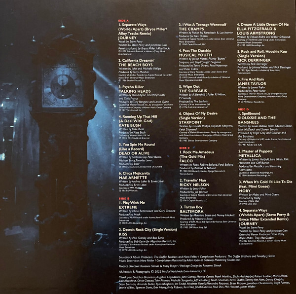 Stranger Things Season 4 Soundtrack 2XLP Vinyl Red - US