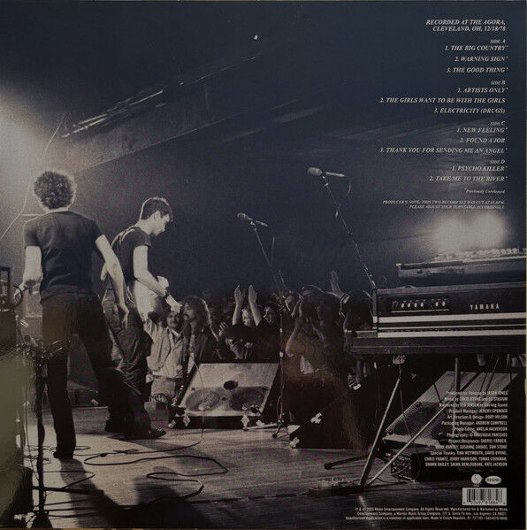 Talking Heads - Live On Tour '78 [2 LP VINYL] - NEW SEALED RSD