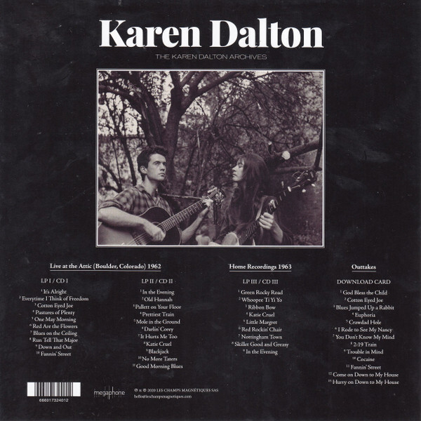 Karen Dalton Recording is the Trip – The Karen Dalton Archives 