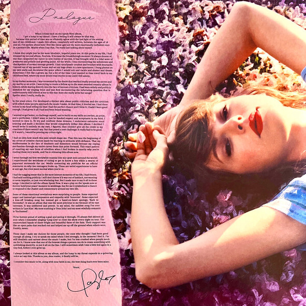 Taylor Swift Lover - Pink & Blue Vinyl - Sealed US 2-LP vinyl set