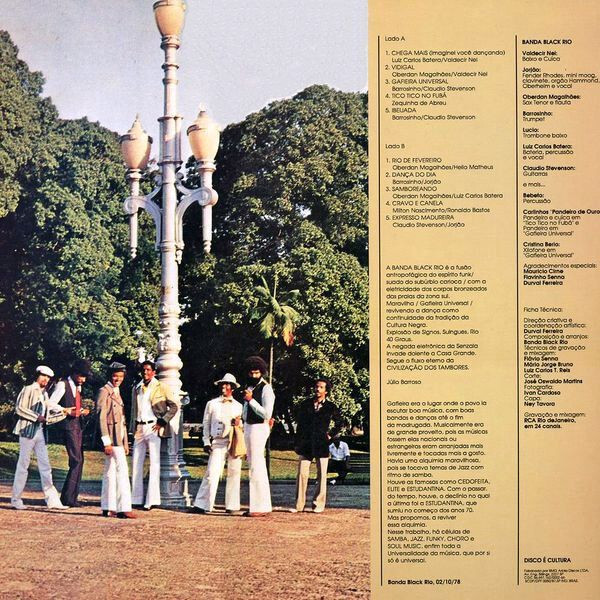 Banda Black Rio / Gafieira Universal LP