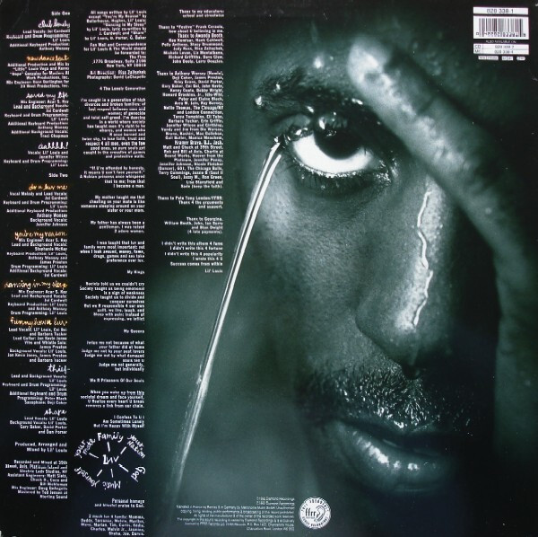 Lil' Louis & The World Journey With The Lonely Vinyl LP