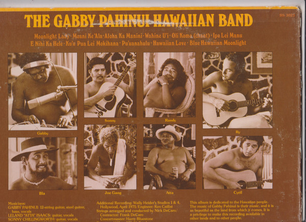 洋楽 Gabby Band Vol.1 / Used LP Gabby Band Vol.1 / Used LP 商品の説明Gabby PahinuiThe Ga…
