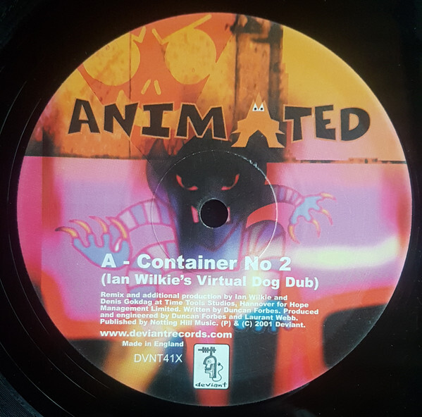 Animated Container No 2 Vinyl - Discrepancy Records