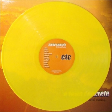 E. Town Concrete - The Second Coming Vinyl buy new and used at