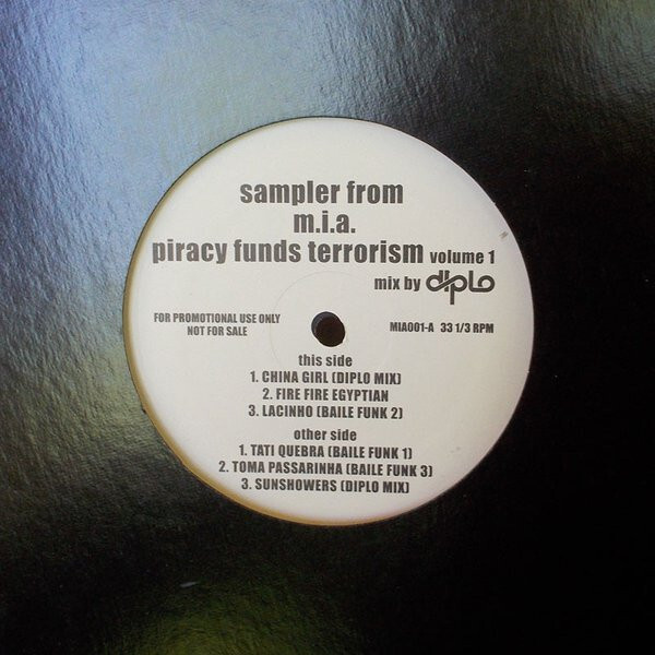 M.I.A. (2) Piracy Funds Terrorism Volume 1 Vinyl 12