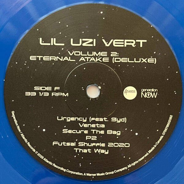 Lil Uzi Vert Eternal Atake (Deluxe) / LUV vs. The World 2 Vinyl 3 