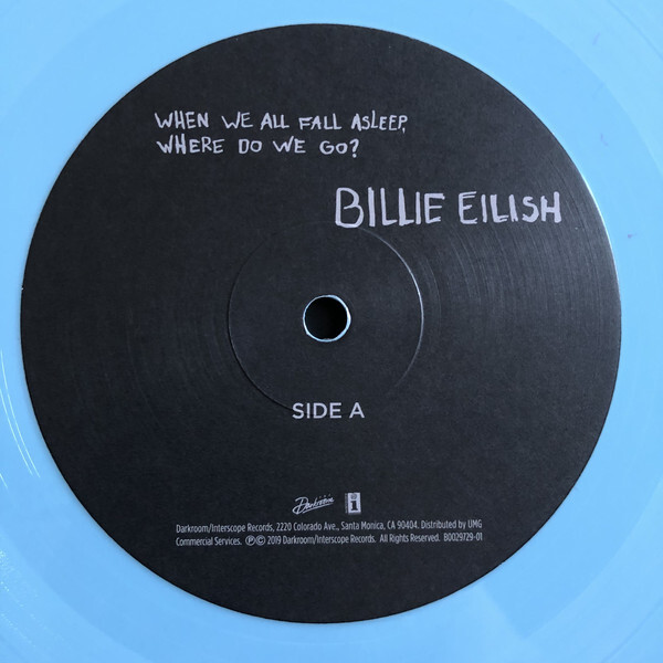 Billie Eilish When We All Fall Asleep, Where Do We Go vinyl LP For Sale ...