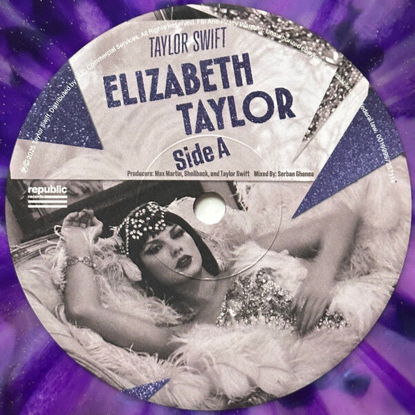 Taylor Swift Elizabeth Taylor Vinyl 7