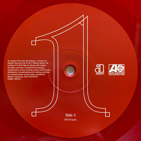 CHARLI XCX NUMBER 1 ANGEL RED VINYL LP RSD 2025 Record SEALED