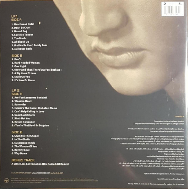 Elvis Presley 30 No 1 Hits GOLD VINYL LP - Discrepancy Records