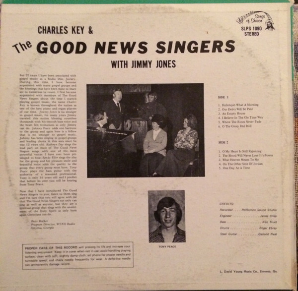 Charles Key / The Good News Singers (9) / Jimmy Jones (5) Hallelujah ...
