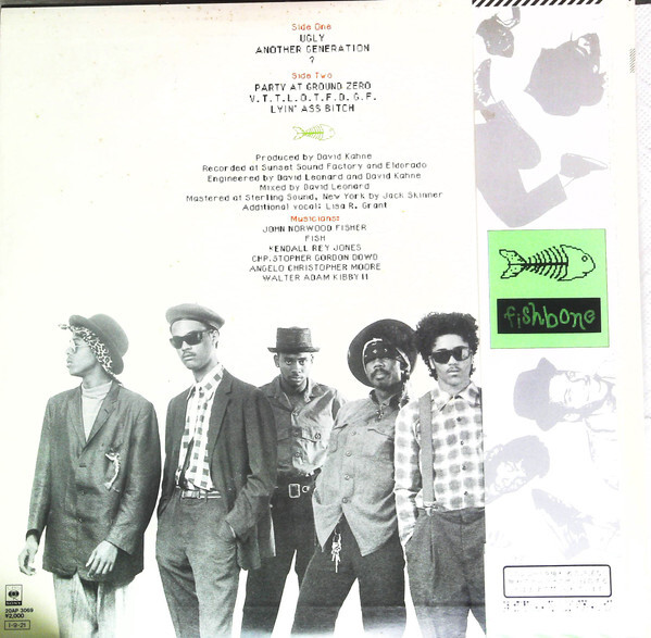 Fishbone Fishbone Vinyl - Discrepancy Records