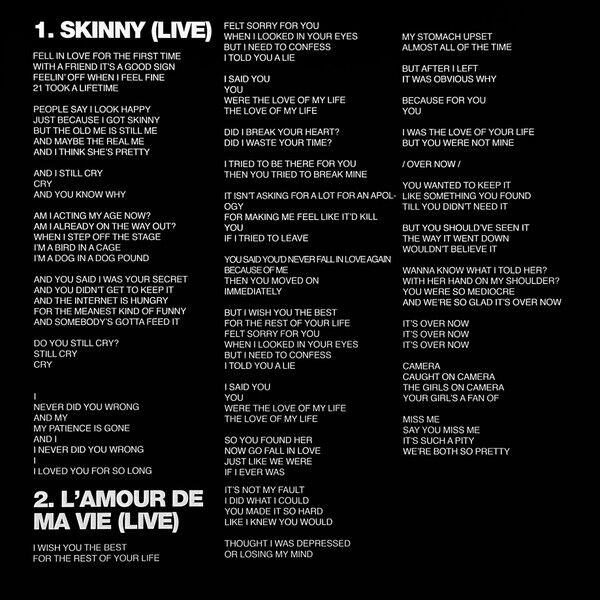 Billie Eilish Live Vinyl - Discrepancy Records
