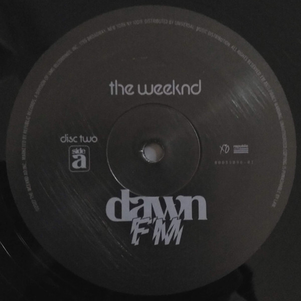 The Weeknd Dawn FM Vinyl 2 LP - Discrepancy Records