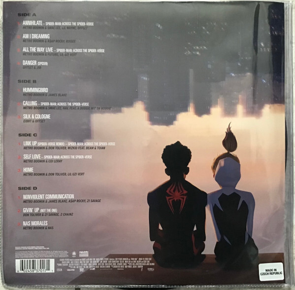 Spider-Man: Across the Spider-Verse • 2xLP Vinyl • Soundtrack – Black  Screen Records