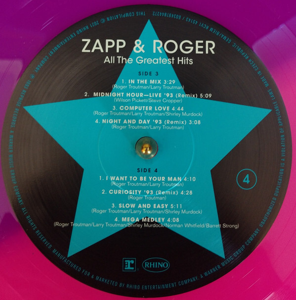 All　The　Vinyl　LP　Greatest　Hits　Zapp　Records　Roger　Discrepancy