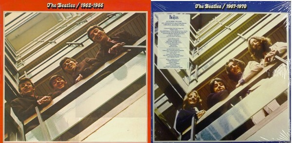 The Beatles Red 1962-66 & Blue 1967-70 2 x 180gm double LPs gatefold ...