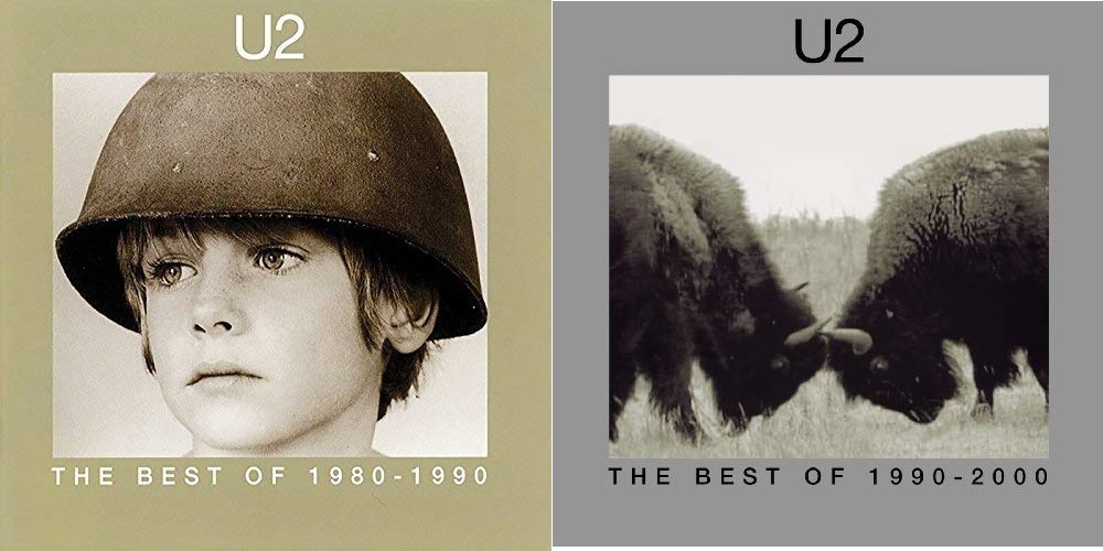 U2 - The Best Of : 1980-1990 + 1990-2000 (Vinyle)
