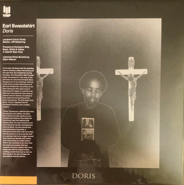 Earl Sweatshirt Doris BLACK WHITE YELLOW Vinyl LP NEW | eBay