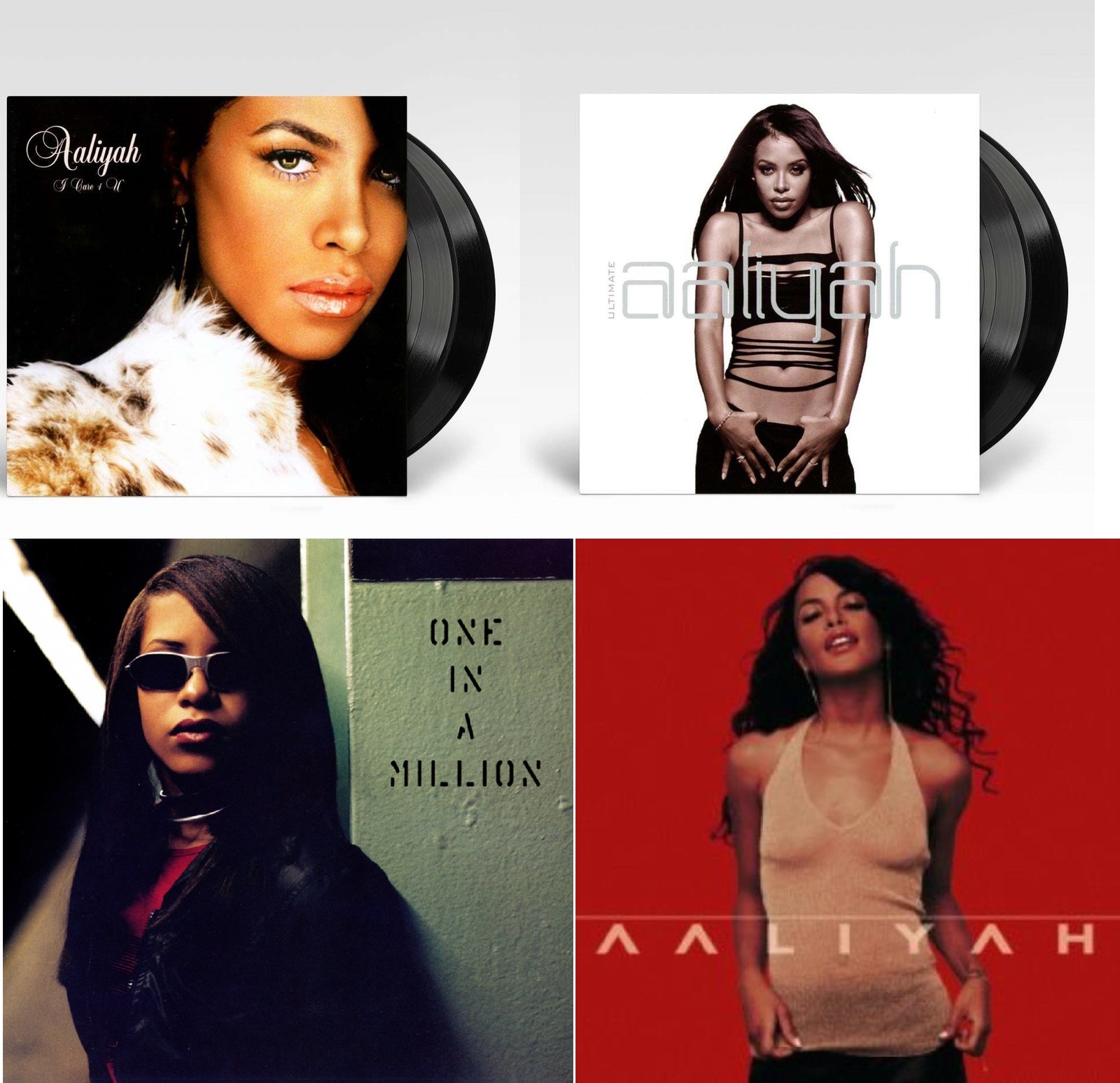 Aaliyah　Ultimate　A　Care　Million　Aaliyah　In　One　vinyl　I　BUNDLE　U　LP