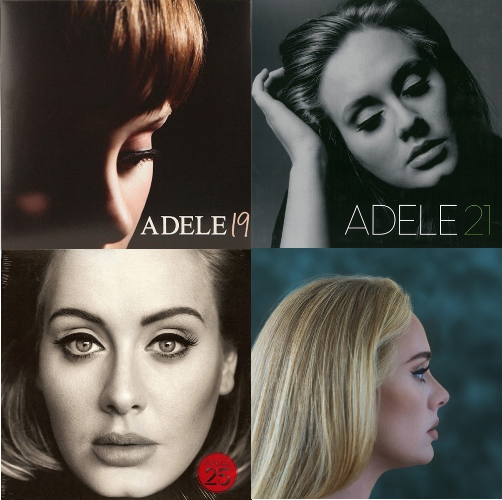 Adele / 21 / 25 / 30 4 Album 5 Vinyl LP Bundle