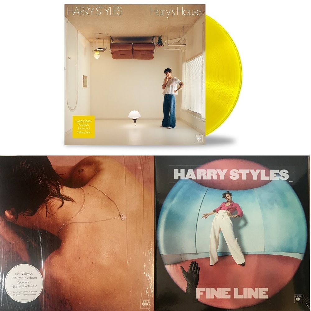 Styles Harry Styles / Fine Line / Harry's House Vinyl 5 LP Bundle for sale online and instore