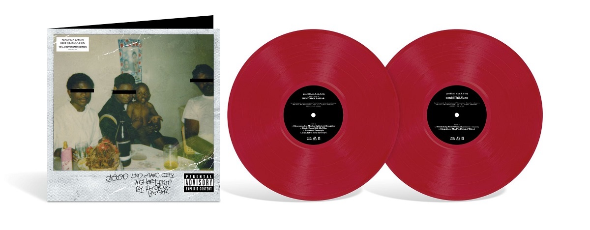Kendrick Lamar Good Kid, M.A.A.d City Vinyl 2 LP - Discrepancy Records