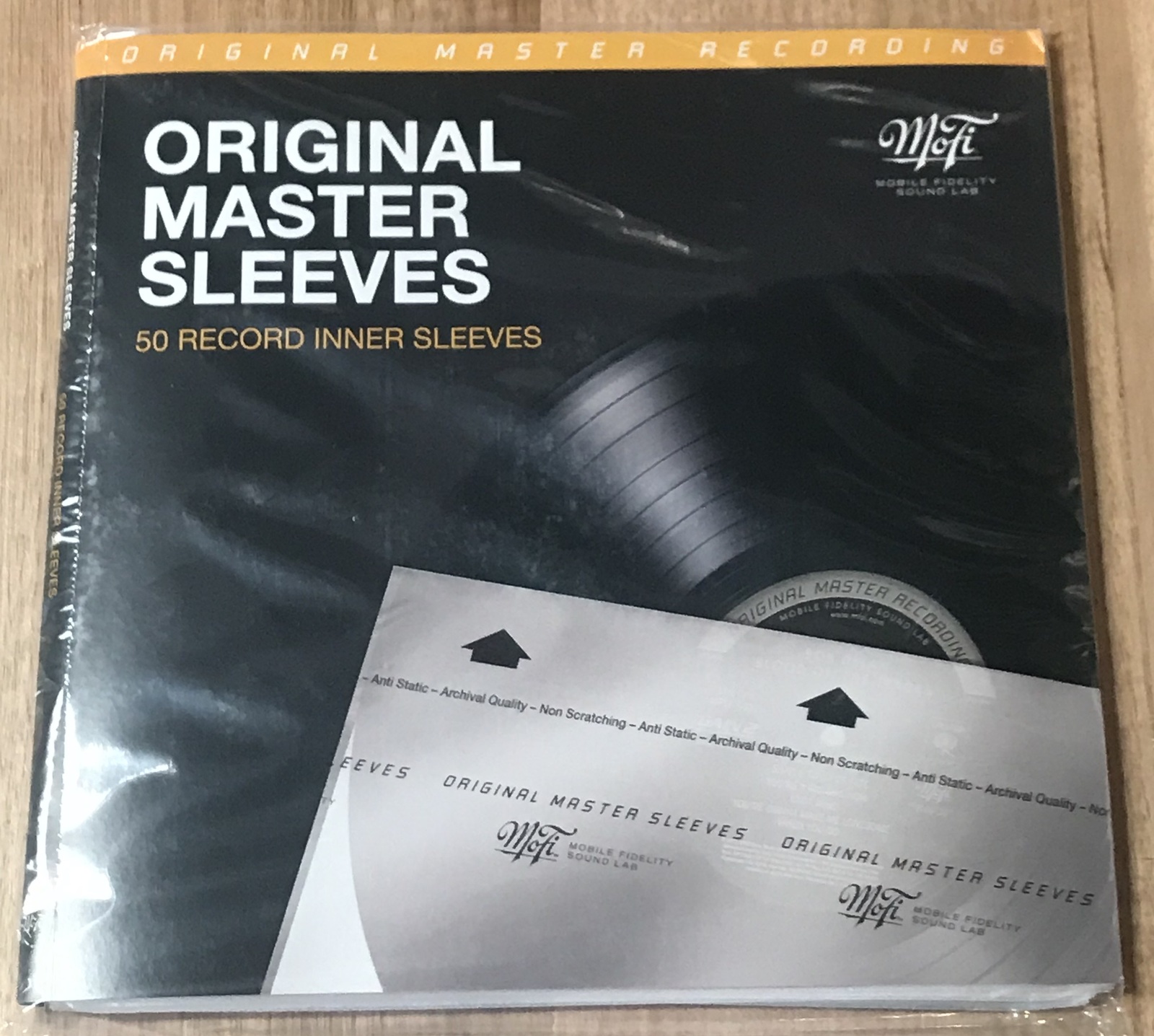 bøf jævnt Assimilate MOFI Mobile Fidelity Original Master Sleeves for Vinyl LP records  anti-static For Sale Online a