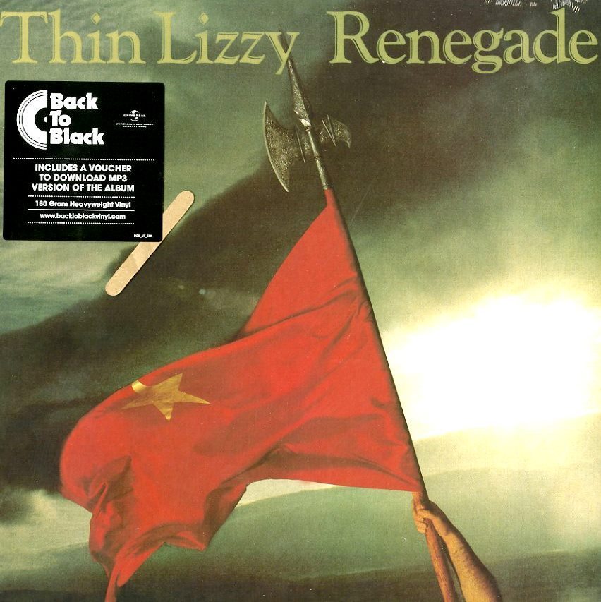 Thin Lizzy Renegade Back To Black 180gm Vinyl Lp Download For Sale Online And Instore Mont Albert No