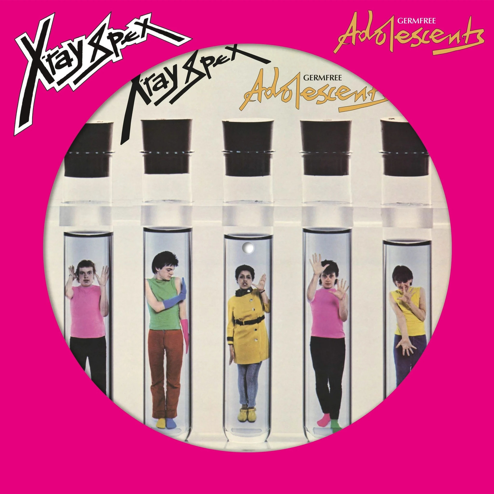 X-Ray Spex Germ Free Adolescents VINYL LP PICTURE DISC