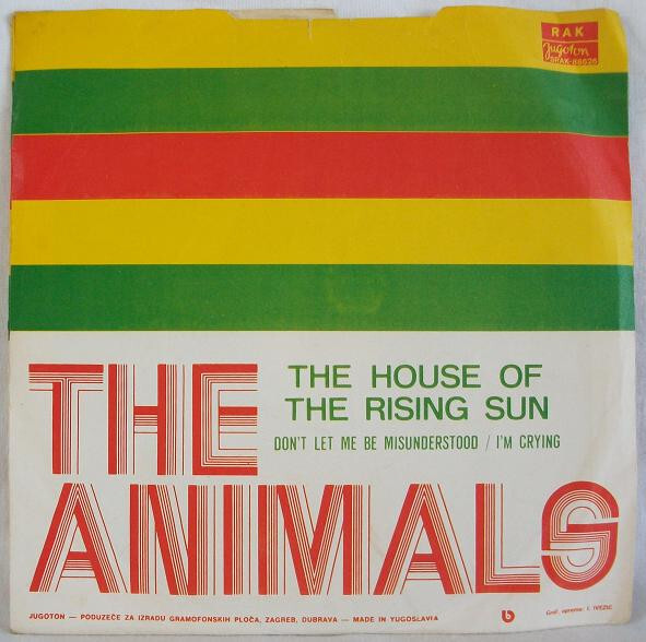 The Animals - House Of The Rising Sun Vinyl buy new and used at ...