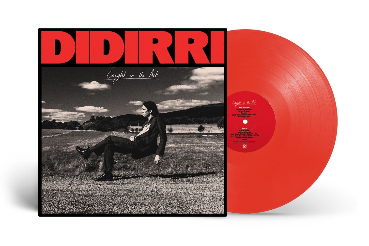 VINYL　The　Discrepancy　Didirri　Caught　Act　LP　In　RED　Records