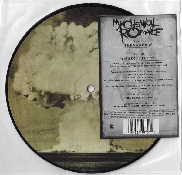 My Chemical Romance Teenagers Vinyl Discrepancy Records
