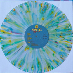 Blink-182 Buddha CLEAR BLUE / GREEN SPLATTER vinyl LP