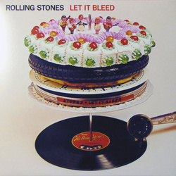 Rolling Stones Let It Bleed remastered CLEAR vinyl LP