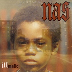 Nas Illmatic vinyl LP with printed inner sleeve SCRATCH AND DENT