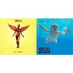Nirvana Nevermind / In Utero 2 x 180gm vinyl LPs + downloads