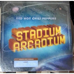 Red Hot Chili Peppers Stadium Arcadium 2006 "Super Value" vinyl 4 LP label #1