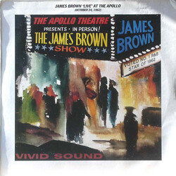 James Brown Live At The Apollo Reissue vinyl LP