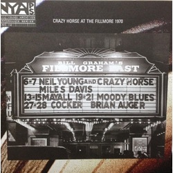 Neil Young & Crazy Horse Live At The Fillmore East 180Gm Gatefold vinyl LP