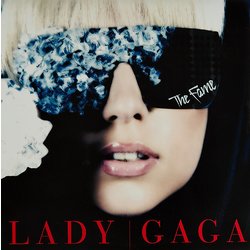 Lady Gaga Fame vinyl 2 LP gatefold sleeve