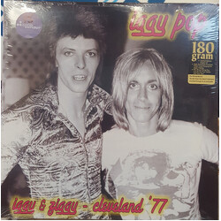 Iggy Pop David Bowie Iggy & Ziggy Cleveland 77 180gm vinyl LP