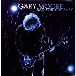 Gary Moore Bad For You Baby MOV remastered ltd 180gm BLUE vinyl 2 LP g/f