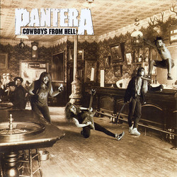 Pantera Cowboys From Hell limited edition 180gm vinyl 2 LP g/f