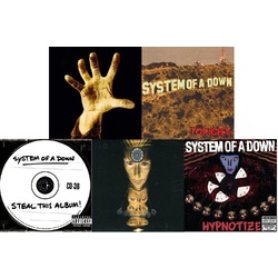 System Of A Down 5 x vinyl LP reissues bundle