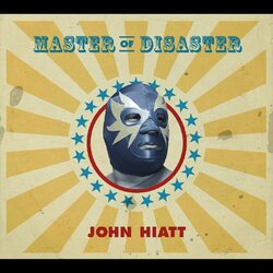 John Hiatt Master Of Disaster vinyl LP blue red split