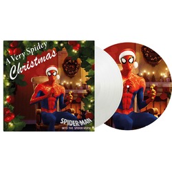 A Very Spidey Christmas limited vinyl 10" picture disc / white vinyl